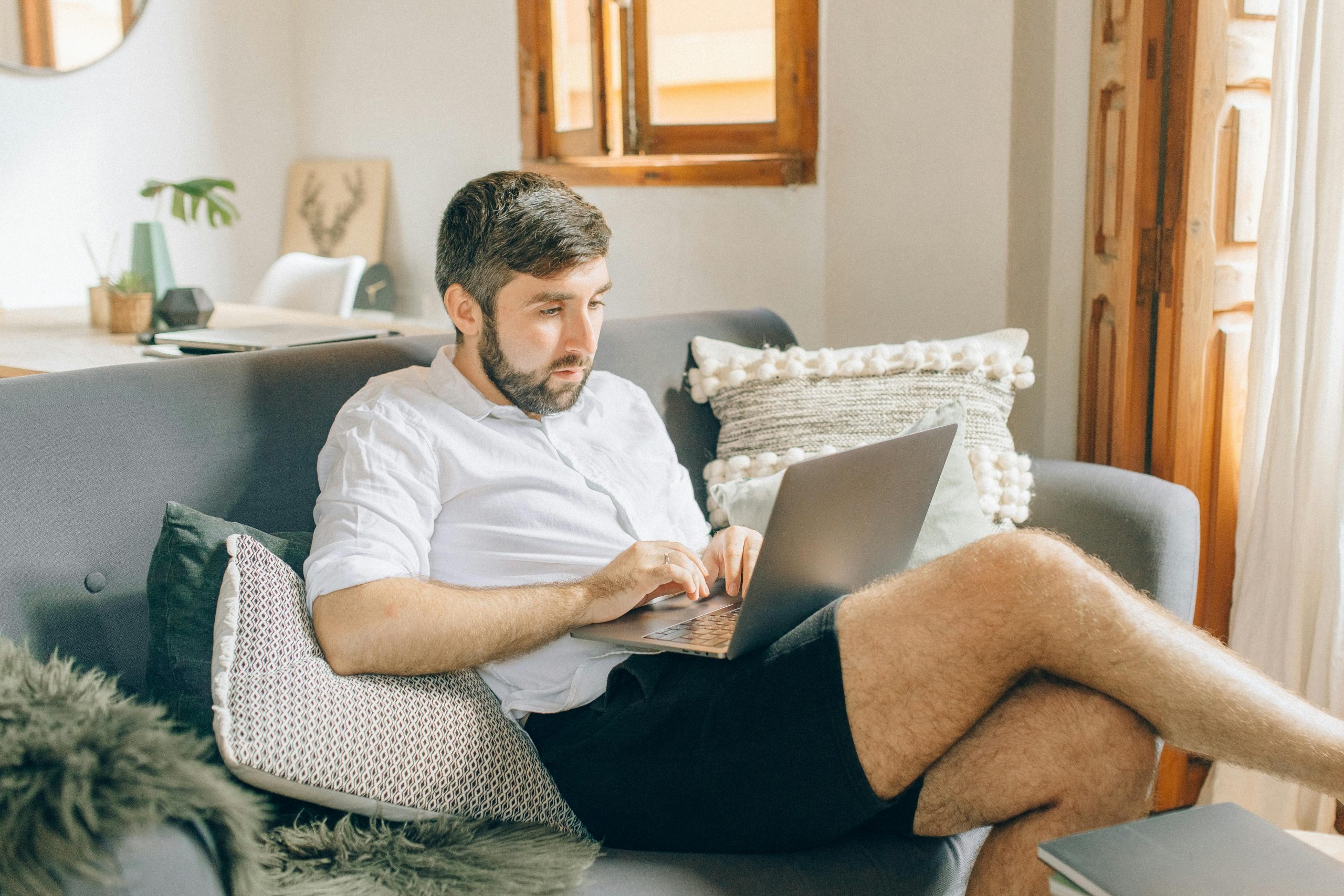 from home office